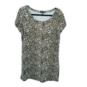 Tart intimates L candice animal print sleep shirt
